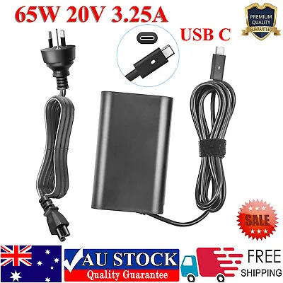 65W Type C / USB C AC Adapter Charger LA45NM150 For Dell XPS 13 9365 9370 9380 • $28.99