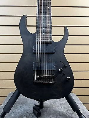 Ibanez Axe Design Lab RG9PB 9-string Electric Guitar- Transparent Gray Flat #075 • $1099