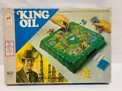 1974 Milton Bradley King Oil Game Near Complete • $44.99