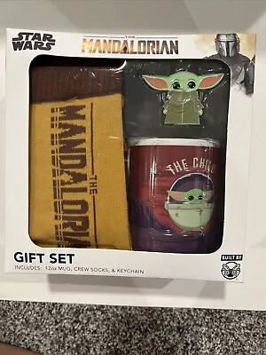 Star Wars The Mandalorian Gift Set Bundle Baby Yoda The Child Coffee Mug - NEW! • $20.69