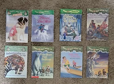 The Magic Tree House 8 Book Lot Paperwork Random House Scholastic • $11