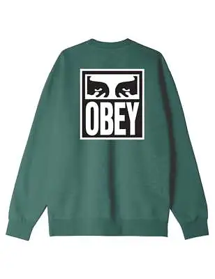 Obey Clothing Men's Eyes Icon Crewneck - Dark Cedar • £70