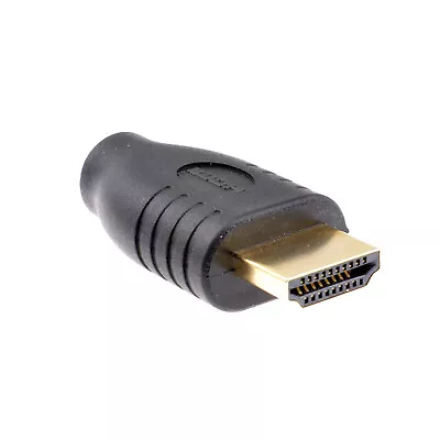 HDMI Micro D Female Socket To Standard HDMI Plug Adapter Converter [006433] • £4.16