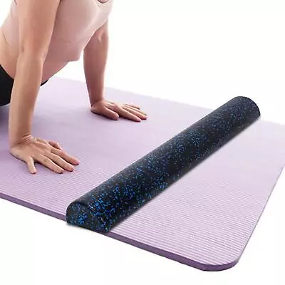 Muscle Roller Half Round Foam Roller Neck Back Back Neck Legs Massage Yoga • $50.88