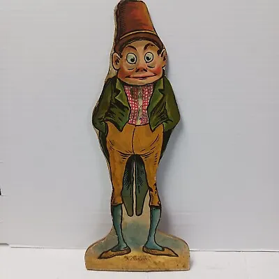 Palmer Cox 1892 Irishman 12.5  Brownies Wooden Doll Figure Antique • $74.95