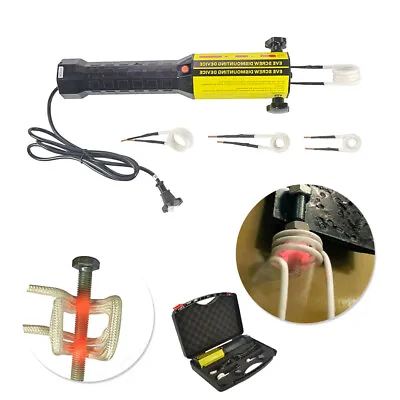 110V Magnetic Induction Heater Kit Bolt Remover Flameless Heat Tool Free Coils • $198.23