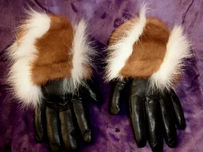 ~*~  MINK FOX FUR CUFFS For Your OUTFIT ~*~ • $49.99