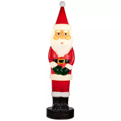 Northlight 42  Lighted Santa Claus Blow Mold Outdoor Christmas Decoration • $85.49