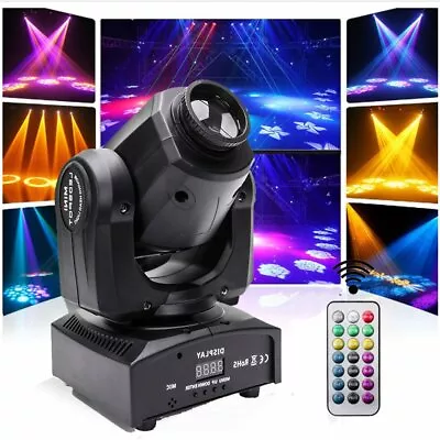 £79.99 • Buy 100W LED Moving Head Stage Lighting Disco DJ Party DMX RGBW Beam Gobo Spot Light