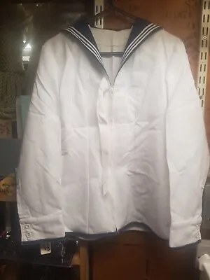 £18.50 • Buy Genuine Naval Wrns Womens White Jumper Top Fancy Dress 