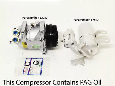 Volvo 04-08 C70; 05-08 S40;05-07 V50;99-00 V70 A/c Compressor Kit With Warranty • $219