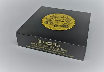 Mariage Freres - TILIA ARGENTEA - Box 30 Muslin Tea Sachets / Bags • $35.95