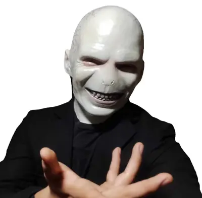 Harry Potter Lord Voldemort Adult Latex Mask New Halloween • $99