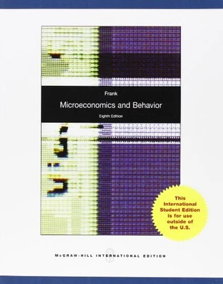 £4.37 • Buy Microeconomics And Behavior By Frank, Robert Paperback Book The Cheap Fast Free