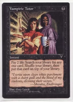 MTG Visions Vampiric Tutor • $21.50