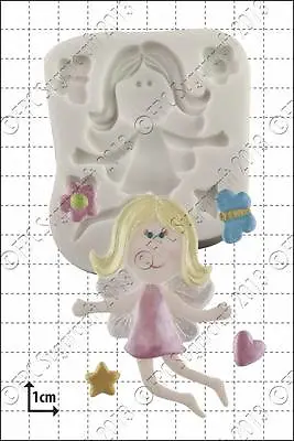 Silicone Mould Funky Fairy | Food Use FPC Sugarcraft FREE UK Shipping! • £8
