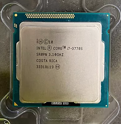 Intel I7 SR0PN I7-3770S 3.10GHz 8M Cache Socket 1155 Quad Core Processor / CPU • £34.99