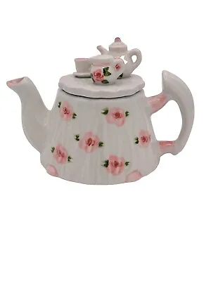 Andrea By Sadek Tea Party Mini Teapot 3 1/2  • $10.95