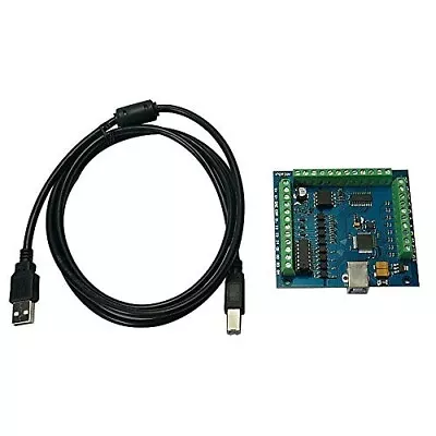 CNC MACH3 USB 4 Axis 100KHz USB CNC Smooth Stepper Motion Controller Card Breako • $29.95