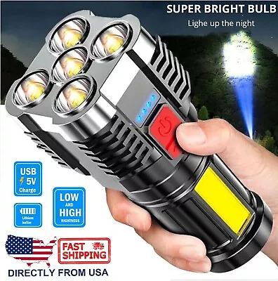 Lamparas De Mano Recargable Led Linterna De Alta Potencia 1000000 LM Potente • $8.99