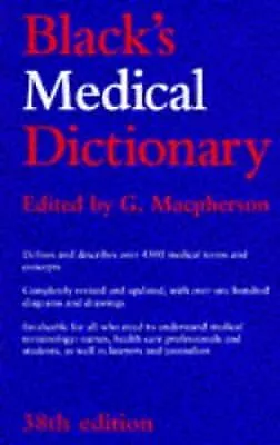 Black's Medical Dictionary G. Macpherson Used; Good Book • £2.85