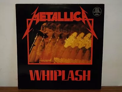Metallica Whiplash Heavy Metal E.p. Silver Label/amber Wax Lp Vinyl Album • $425