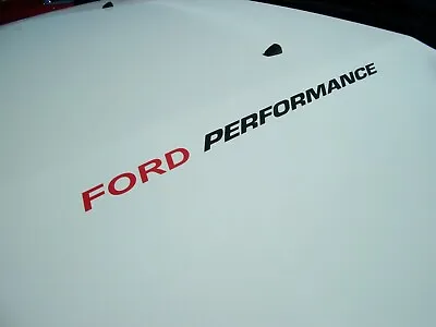 $11.99 • Buy FORD PERFORMANCE (pair) Hood Sticker Decals Emblem Ford F150 F250 F350