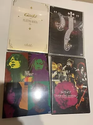 Gackt Glay L’arc En Ciel Nightmare Lot Set DVD Jrock Metal Concert • $79.99