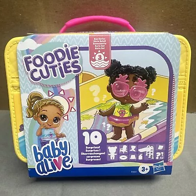 Baby Alive Foodie Cuties 10 Surprises! 3-Inch Doll Sun Series 3 BRAND NEW! • $13.54
