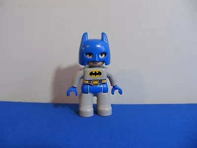 Lego Duplo Figure Superhero Batman Blue Mask • $12