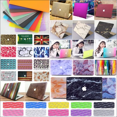 $14.29 • Buy Rubberized Matte Hard Case+ Keyboard Cover For Macbook Pro Air 11  13  14 15  16