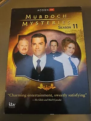 Murdoch Mysteries: Season 11 New & Sealed DVD Free Shipping  • $21.99