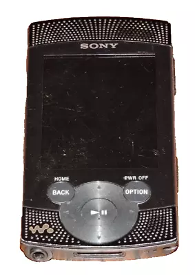 Sony Walkman NWZ-S544 Black Digital Media Player For Parts/Repair UNTESTED • $29.99