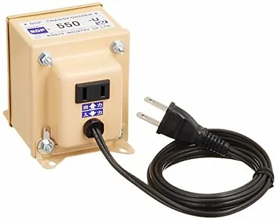 NISSYO Voltage Converter Down Transformer 120V To 100V 550W A Plug NDF-550U • $80.29