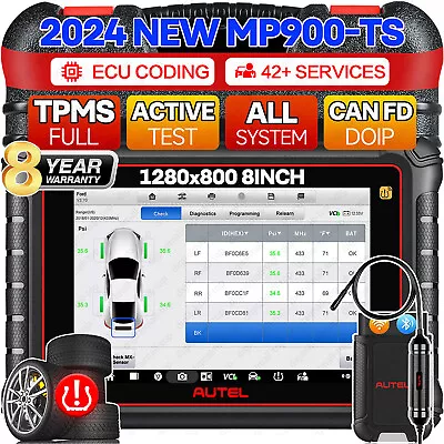 Autel Scanner MaxiPro MP900-TS 2024 Android 11 Coding Scan Tool Full TPMS Scan • $1069