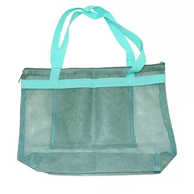 Shower Caddy Portable Mesh Shower Caddy Bag With Zipper Quickdrying Hanging Toil • $11