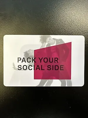 ALOFT Hotels (Marriott Brand) - RFID Hotel Key Card - Pack Your Social Side • $1.99