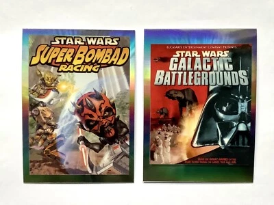 £3.99 • Buy 2022 Topps Chrome Star Wars Galaxy SUPER BOMBAD RACING + GALACTIC BATTLEGROUNDS