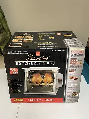 Ronco Showtime Rotisserie & BBQ Oven 5000 Platinum Edition NEW IN BOX • $199.99