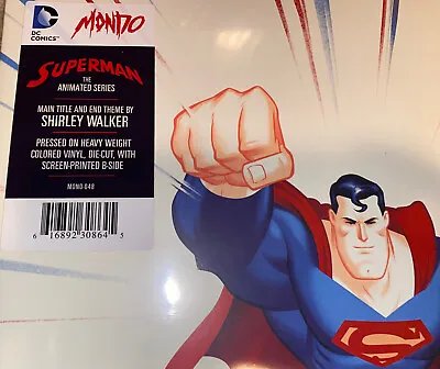 Superman The Animated Series Colored Vinyl Die-Cut Sealed • $31.99