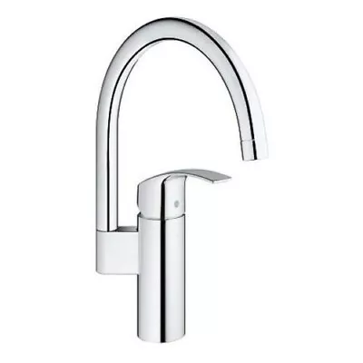 £50 • Buy Grohe Eurosmart Single-lever Kitchen Sink Mixer 1/2″ New 33202002
