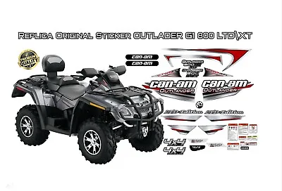 BRP Can-am Outlander G1 800 LTD Edition Max XT DECAL Sticker Kit • $95