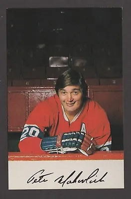 1974-75  Montreal Canadiens Postcards  Pete Mahovlich   Inv  J7431 • $19.99