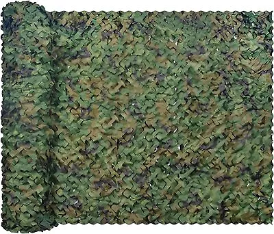 Camo Netting Camouflage Net Bulk Roll Sunshade Mesh Hunt Shooting 3x4M=10x13.2ft • $16.25