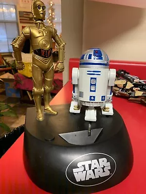 Vintage Star Wars TALKING C-3PO And R2-D2 Electronic Coin Bank • $34.99