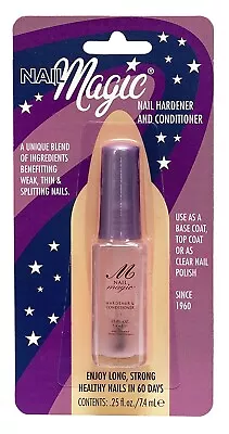 Nail Magic -THE ORIGINAL HARDENER- Strengthener And Conditioner 7.4ml • £13.99