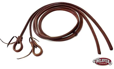 Working Cowboy Split Reins Heavy Oil Dipped 5/8  X 8' Weighted Ends • $45