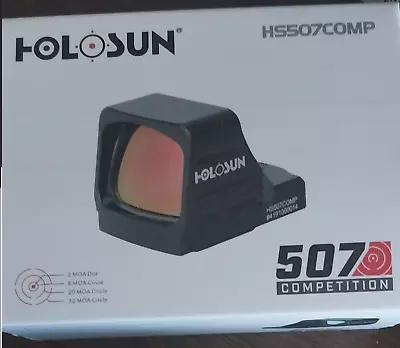 Holosun 507COMP Red DOT Sight Mini-Reflex 2MOA 1x CRS Reticle HS507COMP • $232.50