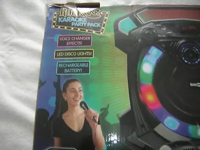 RockJam RJSC01BK Singcube Bluetooth Karaoke Machine • £18