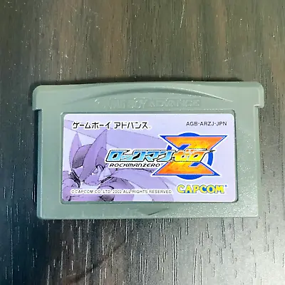 Rockman Zero Nintendo Game Boy Advance Capcom 2002 AGB-ARZJ-JPN Action Retro • $8.20